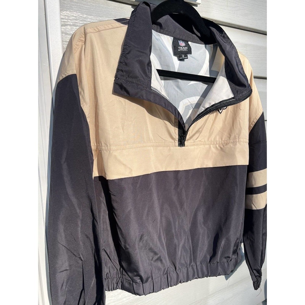 Woman’s NFL Saints Jacket Cropped SZ Medium